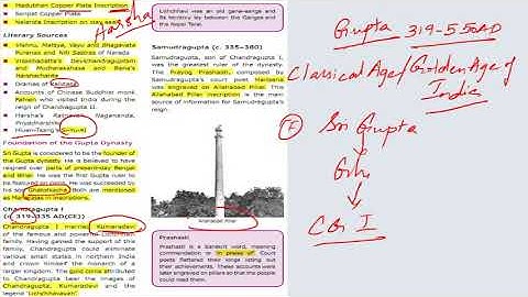 The Age of Empires: Gupta and Vardhana | 6th STD |Term III | Social Science | English Medium|Part 1