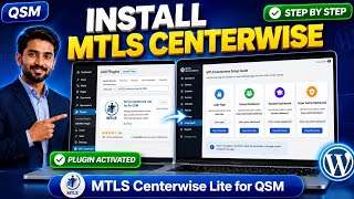 How to Install MTLS Centerwise Lite for QSM | Complete WordPress Installation Guide
