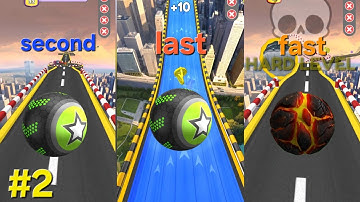 Going Balls, Speed Run || level 2 || Going Balls Portal Run Gameplay ||AS Going Balls |