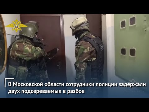 В Московской области сотрудники полиции задержали двух подозреваемых в разбое