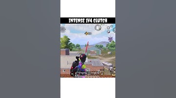 1v4 clutch to save my teammates 🥵#bgmi