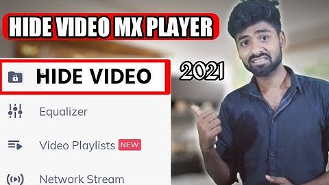 how to hide videos in mx player | how to hide video in mx player | mx player