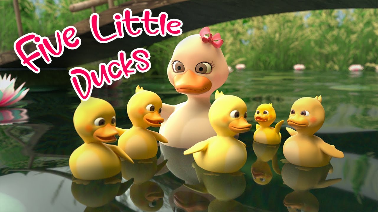 Five Little Ducks Baby Songs and Nursery Rhymes for kids (en lyrics) YouTube Five Little Ducks Baby Songs and Nursery Rhymes for kids (en lyrics) YouTube