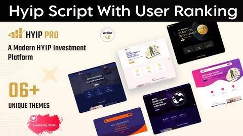 How To Create Investment Website In 10 Minutes Using Hyip Pro Script || Hyip Script