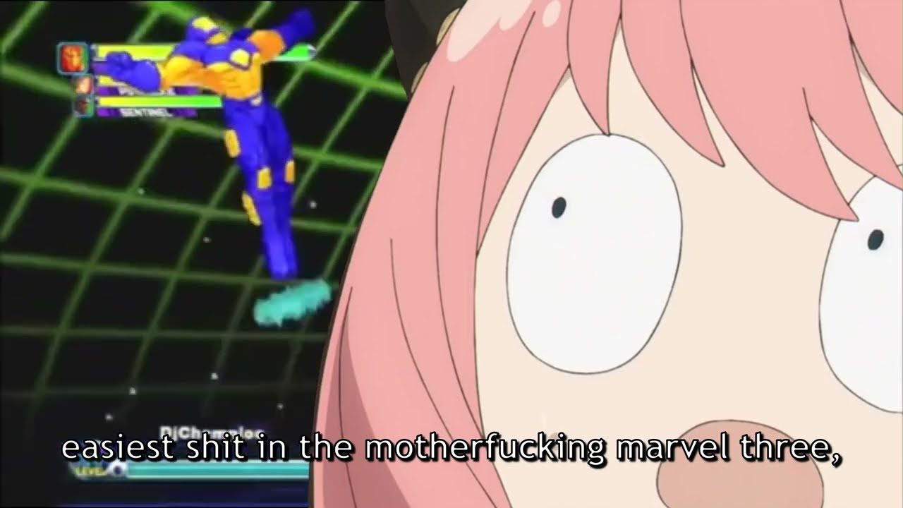 Anya remembers how to do a fuckin infinite