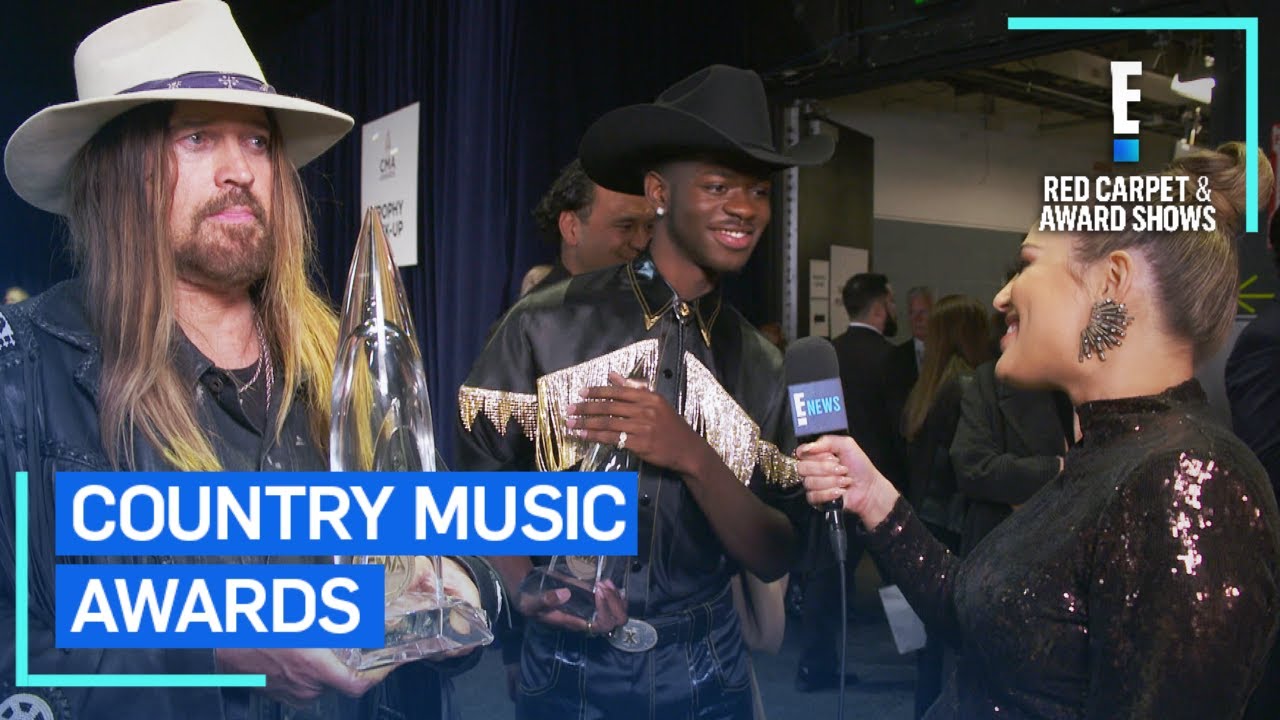 Lil Nas X & Billy Ray Cyrus Celebrate Win at 2019 CMAs | E! Red Carpet & Award Shows