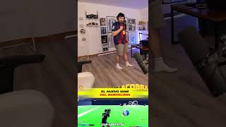 El nuevo nine del Barcelona #lacobra #fortnite