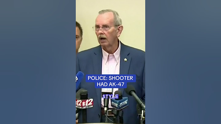 Trump assassination attempt: Police reveal 'shooter had AK-47'