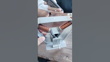 Máy phát điện xoay chiều 1 pha I Stem vật lý 12 #shorts