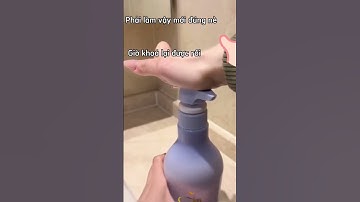 Cách khoá vòi pump đúng cách đây #shorts #meolamdep