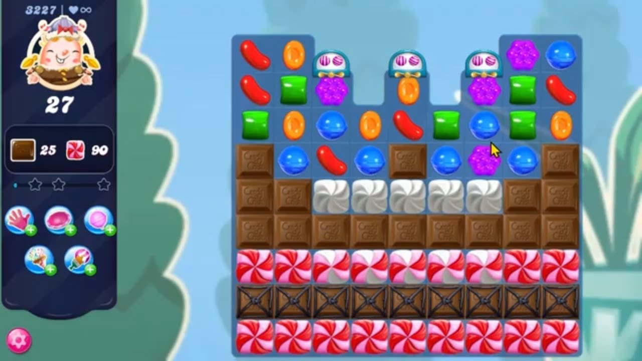 Candy Crush Saga LEVEL 3227 NO BOOSTERS new version