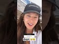Emily DiDonato doing a Q&amp;A on her Instagram stories
