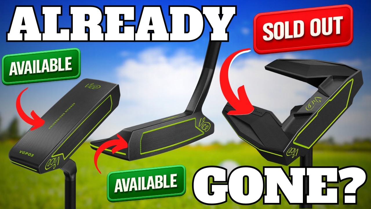 It SOLD OUT in Days NEW 2026 Vice Putter Line up - YouTube