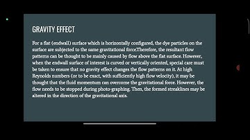 Flow Visualization Techniques TWTT