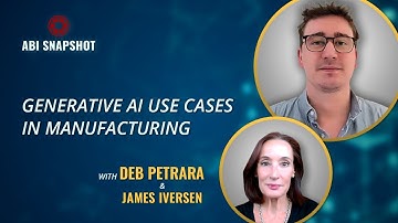 Generative AI Use Cases in Manufacturing