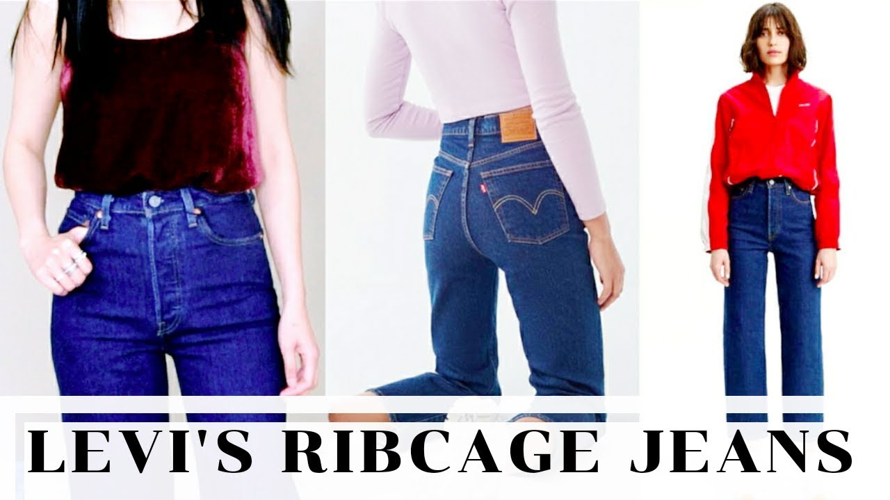 ribcage jeans levis