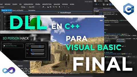 Crear DLL en C++ y usarlas en Visual Basic (CHEAT) FINAL