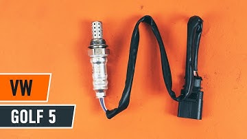 How to change lambda sensor on VW GOLF 5 [TUTORIAL AUTODOC]