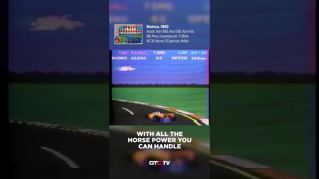 you！ Pole Position by Namco. What was your first racing video