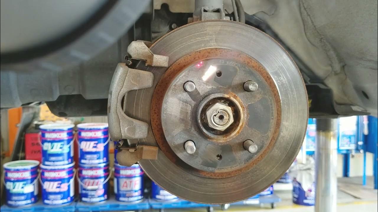 レーザークリーニング LASER CLEANING ディスクローター・キャリパー 錆除去・汚れ除去 YouTube
