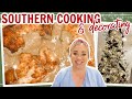 SOUTHERN COOKING AND CHRISTMAS DECORATING | PERFECT SUNDAY DINNER RECIPE | JESSICA O&#39;DONOHUE