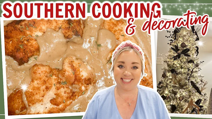 SOUTHERN COOKING AND CHRISTMAS DECORATING | PERFECT SUNDAY DINNER RECIPE | JESSICA O'DONOHUE