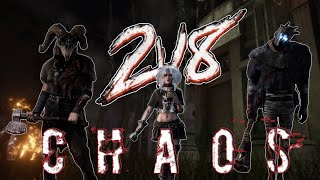 PURE CHAOS: DEAD BY DAYLIGHT 2V8 FUNNY MOMENTS