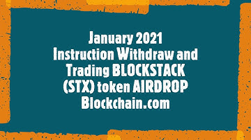 Withdraw instruction BLOCKSTACK (STX) AIRDROP in Blockchain.com * Poradnik wypłaty BlockstackSTX 21