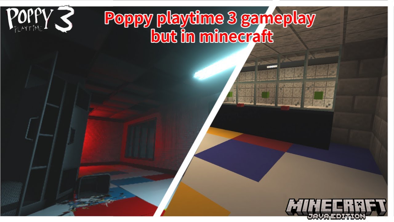 Карта poppy playtime 3 в minecraft