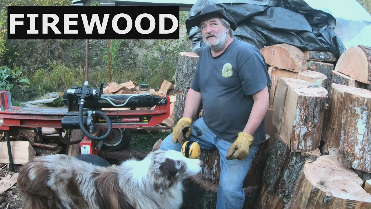 Best Firewood Douglas Fir. - YouTube