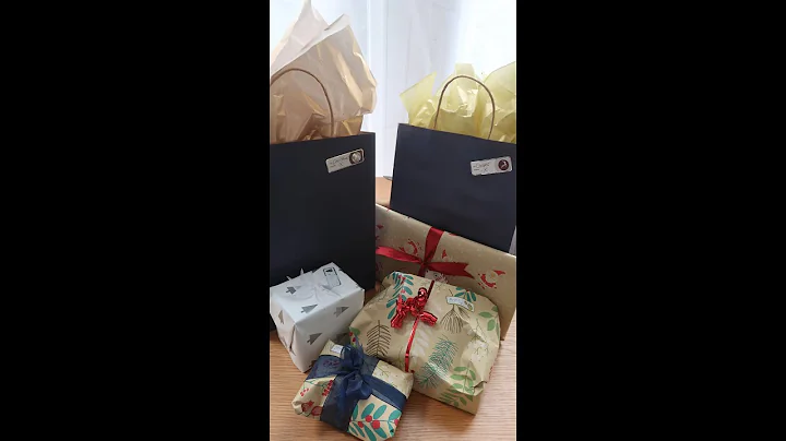 ASMR Wrapping Christmas presents in March! Part One. No talking. Paper crinkles.