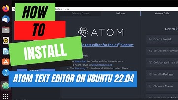 How to Install Atom Text Editor on Ubuntu 22.04