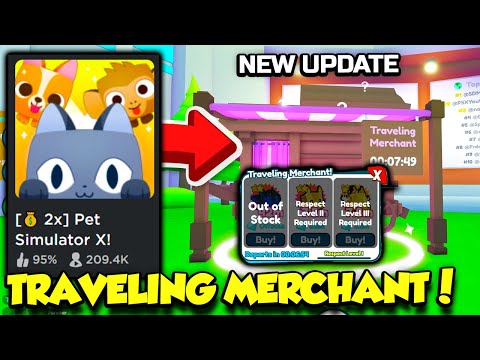 Where to find the Traveling Merchant in Pet Simulator X - Gamer Journalist