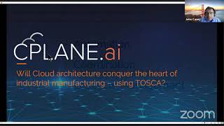 Will Cloud Architecture Conquer the Heart of Industrial Manufacturing – Using TOSCA?