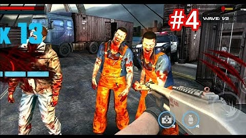 Shooting zombies with shotgun / dead target gameplay part 4