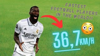 FASTEST FOOTBALL PLAYERS