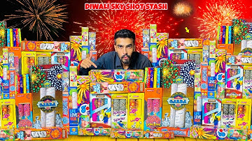 Big Sky Shot Fireworks New Diwali Stash 2025 Yogesh 01 Crackers Testing Video