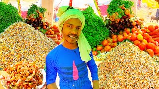 Famous Roshan Bhai Making Most Healthiest Chana Chaat Of India Rs. 20 /- Only | Indian Street Food