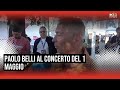 1 maggio, Paolo Belli: "Noi vecchi dobbiamo investire nel futuro dei giovani"