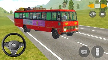 Indian Sleeper Bus Simulator | Village Route Bus Driving Games - Bus Game  2026 _ Android Gameplay