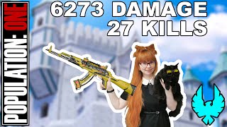 GG#605 Personal: 27 Kills, 6273 Damage | Phoenix | POPULATION: ONE