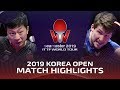 Ma Long vs Kristian Karlsson | 2019 ITTF Korea Open Highlights (1/4)