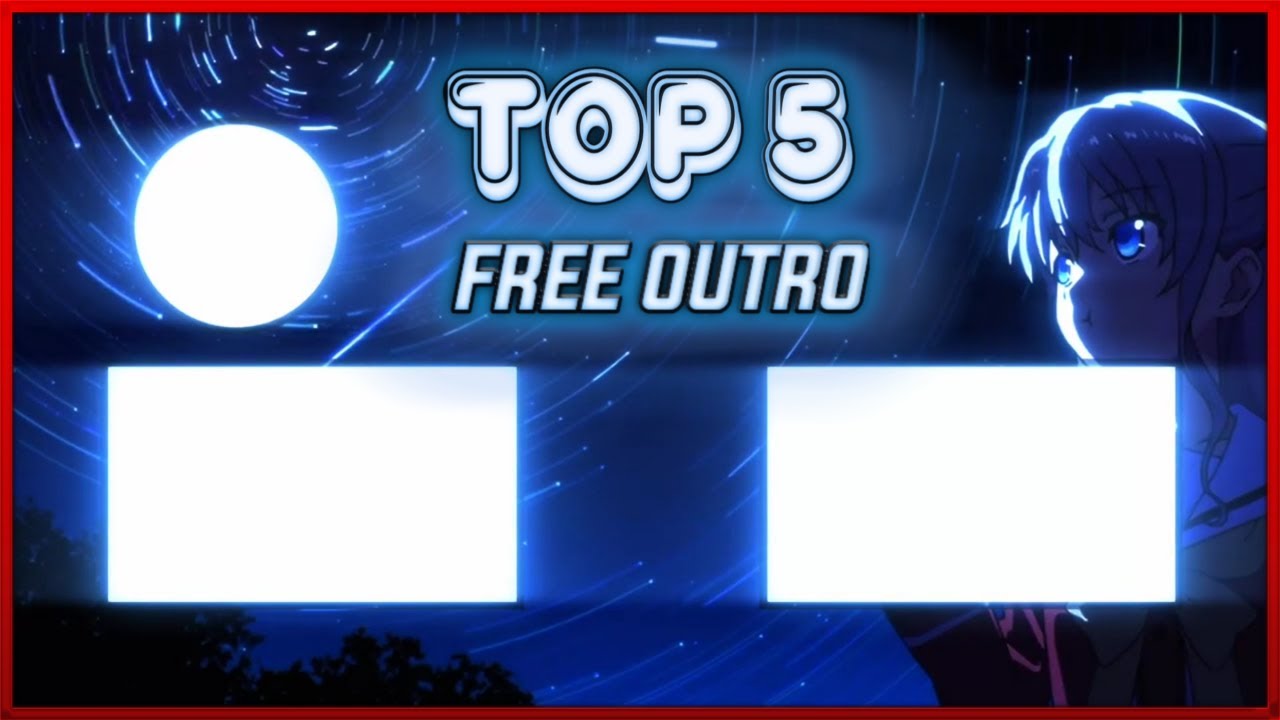 Free 2D Anime Outro TemplateTosiroArtz  Panzoid