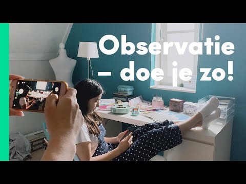 Video: Observatie Als Onderzoeksactiviteit