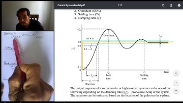 Lecture 17: Second Order System Parameters [Part 4]