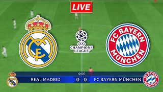 🔴LIVE | Real Madrid vs Bayern Munich | Semi Finals 2nd Leg | UEFA Champions League Match