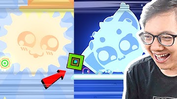 Tôi Lăn Khối Vuông Geometry Dash Từ Sáng Đến Tối (Sunshine & Moonlight)