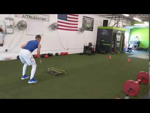 Jackson training with us over summer.....working on the hops🚀