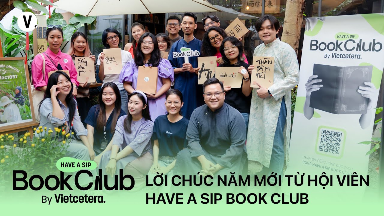 Have A Sip Book Club mừng xuân Ất Tỵ 2025 Have A Sip Book Club mừng xuân Ất Tỵ 2025
