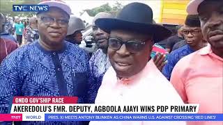 (Analysis) Ondo Governorship Race: Akeredolu's Fmr. Deputy, Agboola Ajayi Wins PDP Primary